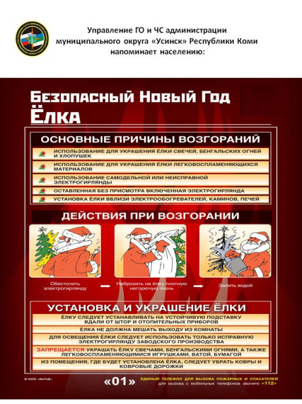 Безопасный Новый год.
